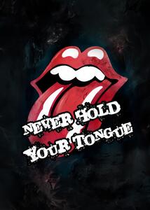 Ilustracja Never Hold Your Tongue, Andreas Magnusson