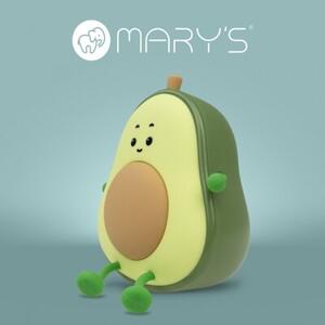 Lampka nocna dla dzieci bezprzewodowa zielona avokado LED 0.9W Mary's