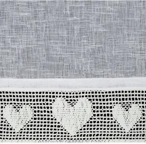 Firana gotowa EUROFIRANY Gaja 150 x 30 cm Kremowy