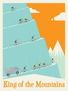 Ilustracja King of the Mountains Tour De France, Wyatt 9