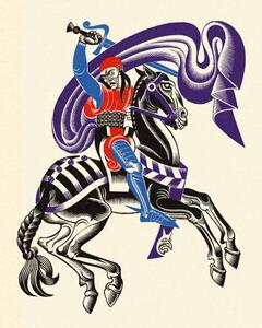 Ilustracja Knight on a Horse, CSA-Printstock