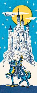 Ilustracja Knight going to a castle, CSA Images