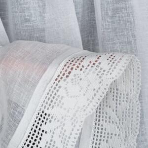 Firana gotowa EUROFIRANY Lari 150 x 60 cm BiaÅy