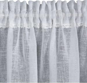 Firana gotowa EUROFIRANY Lari 150 x 60 cm BiaÅy