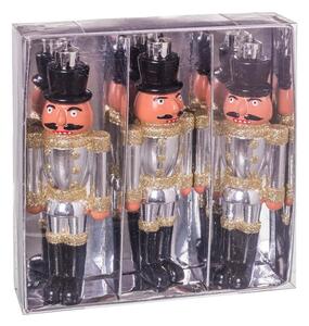 Ozdoby świąteczne zestaw 3 szt. 13 cm Soldier – Casa Selección