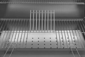 Grill ogrodowy węglowy LUND 99900 Zamykany, beczka, termometr, popielnik