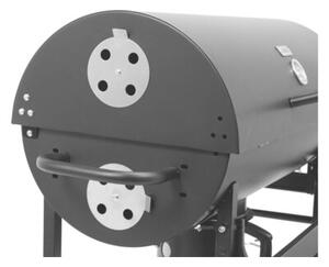 Grill ogrodowy węglowy LUND 99900 Zamykany, beczka, termometr, popielnik