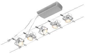 Lampa Sufitowa Paulmann, Wire Mac II, szary, przedpokój, metal, nowoczesny
