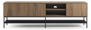 Szafka pod TV w dekorze dębu w naturalnym kolorze 180x55x35 cm Amira – Marckeric