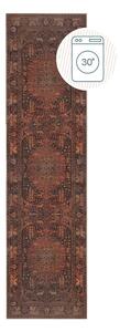 Bordowy chodnik odpowiedni do prania 60x230 cm Nico Global – Flair Rugs