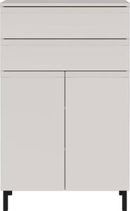 Kremowa wysoka szafka łazienkowa 60x97 cm Salinas – Germania