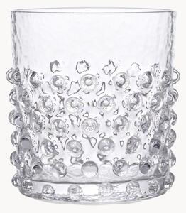 Komplet szklanek ze szkła dmuchanego Hobnail, 2 elem