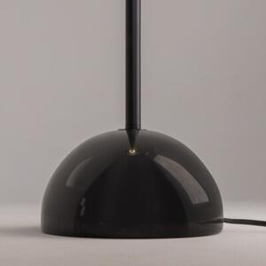 Lampa stojąca podłogowa dekoracyjna czarno-przezroczysta szklana kopuła 1xE14 40W MEMORY Maytoni