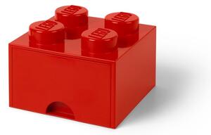 Czerwony pojemnik z szufladą LEGO®