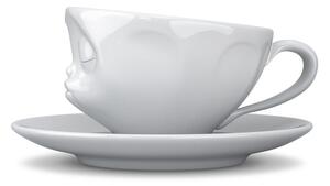Biała porcelanowa całuśna filiżanka 58products, 200 ml