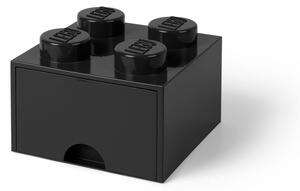 Czarny kwadratowy pojemnik LEGO®