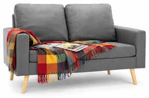2-osobowa jasnoszara sofa M1-B11