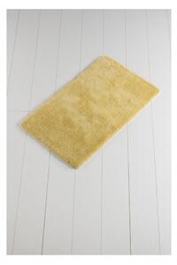 Żółty dywanik łazienkowy Minto Duratto, 100x60 cm