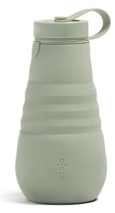 Zielona składana butelka Stojo Bottle Sage, 590 ml