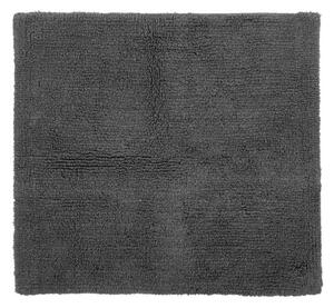 Szary bawełniany dywanik łazienkowy Tiseco Home Studio Luca, 60x60 cm