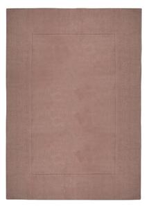 Różowy wełniany dywan Flair Rugs Siena, 160x230 cm