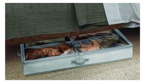 Szary pojemnik pod łóżko iDesign Aldo, 53x91 cm
