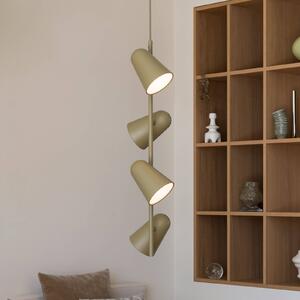 IT´S ABOUT ROMI Lampa wisząca Salamanca, możliwość ściemniania, zielony, salon / jadalnia, metal, nowoczesny
