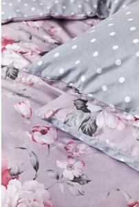 Różowa bawełniana pościel dwuosobowa Bonami Selection Belle, 200x200 cm