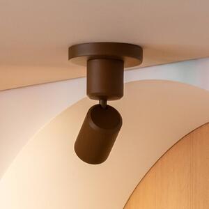 IT´S ABOUT ROMI Lampa sufitowa Milan, możliwość ściemniania, brązowy / rdzawy, salon / jadalnia, aluminium, nowoczesny