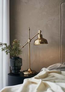 Lampa stołowa w kolorze złota Markslöjd Grimstad