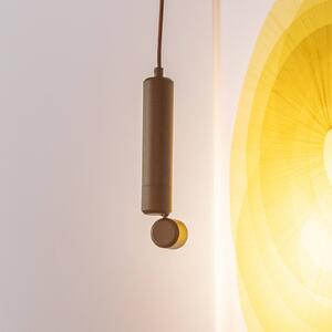 IT´S ABOUT ROMI Lampa wisząca Milan, brązowy / rdzawy, salon / jadalnia, aluminium, nowoczesny