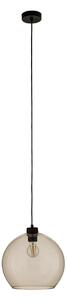 Lampa Wisząca TK Lighting, Cubus, ściemnialny, brąz rdzawy, salon, szkło, nowoczesny
