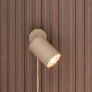 IT´S ABOUT ROMI Kinkiet LED Milan, kremowy / amber, salon / jadalnia, aluminium, nowoczesny