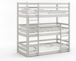 Łóżko 3-osobowe Treko 80x160 Kaszmir