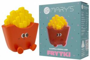 Lampka nocna dla dzieci bezprzewodowa czerwono-żółta frytki LED 0.6W Mary's