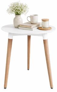 Biały okrągły stół skandynawski 60 cm H9-T64