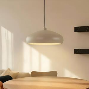 Lampa wisząca Elover Lindby, możliwość ściemniania, kremowy / amber, salon / jadalnia, metal, nowoczesny