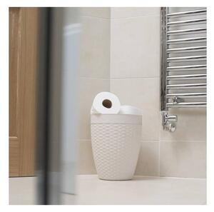 Kremowy kosz łazienkowy Addis Rattan Bath Bin Calico, 5 l