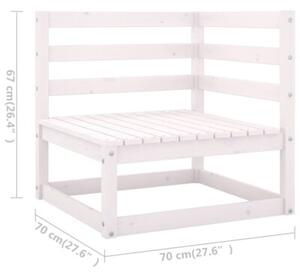 Zestaw Mebli Ogrodowych Komplet Wypoczynkowy Z Poduszkami 4-Częściowy Drewno Na Taras Balkon Ogród