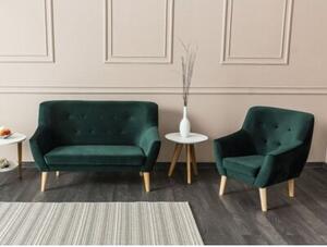 Fotel NORDIC 1 VELVET zielony