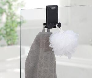 Wenko Podwójny silikonowy haczyk na drzwi prysznicowe Verna