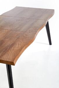 EMWOmeble DICKSON stół rozkładany 150-210/90 cm, blat - naturalny, nogi - czarny (2p=1szt)