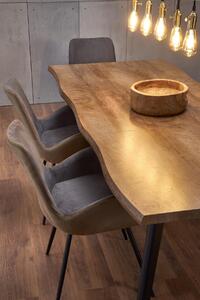 EMWOmeble DICKSON stół rozkładany 120-180/80 cm, blat - naturalny, nogi - czarny (2p=1szt)