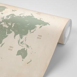 Tapeta przyzwoita mapa świata