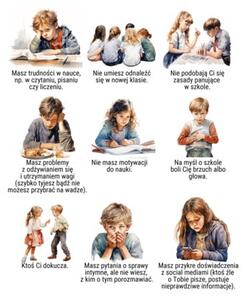 Plakat: W czym może Cię wesprzeć pedagog szkolny (50×70 cm)