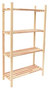 Drewniany regał 75 x 30 x 120 cm ROJAPLAST 1376