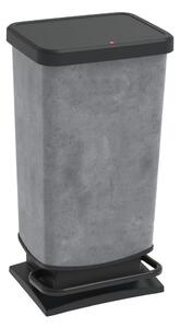 Paso Kosz na śmieci 40 l, beton ROTHO 1754110766S