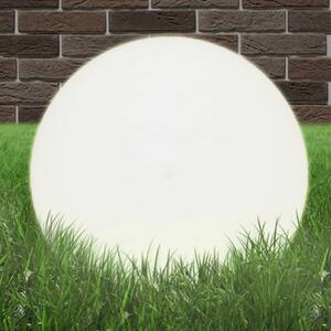 Lampy ogrodowe LED, 2 szt., kuliste, 50 cm, PMMA