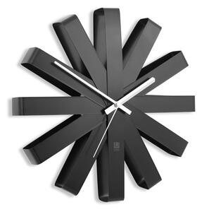 Zegar ścienny Ribbon Umbra (czarny)