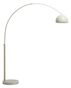 Biała lampa stojąca z metalowym kloszem (wysokość 160 cm) Madali – Kave Home